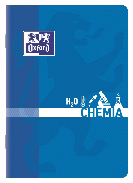 Zeszyt przedmiotowy do Chemii A5/60 kratka Oxford 90g